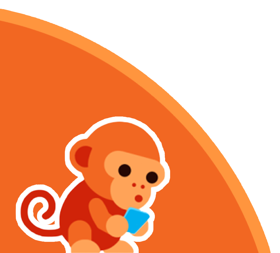 Orange monkey